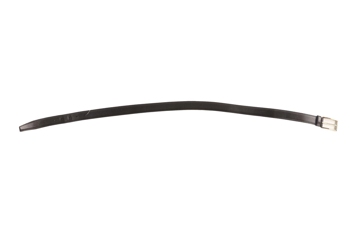 PRADA BLACK MEN'S LEATHER BELT 85CM