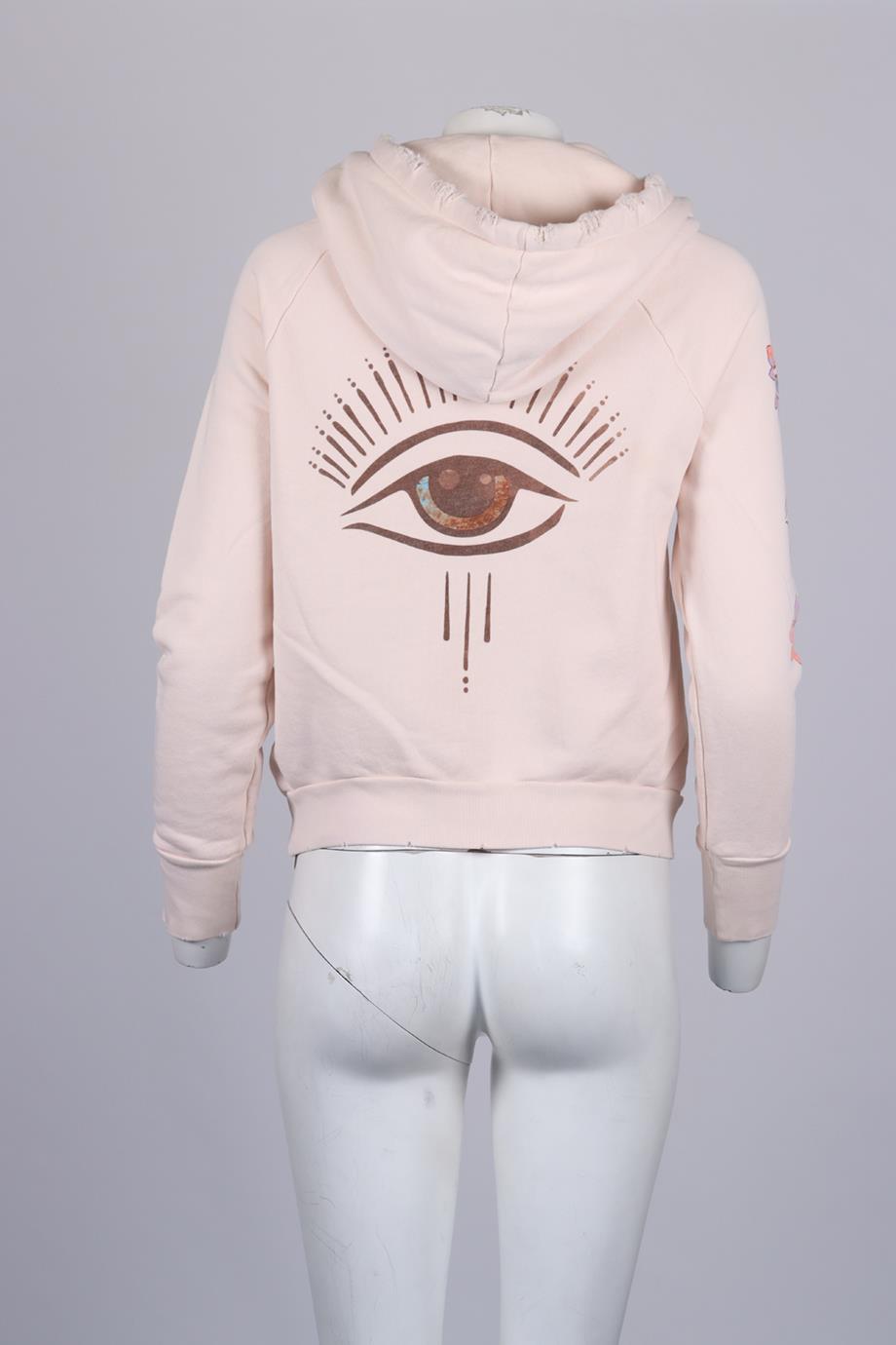 NSF + JACQUIE AICHE COTTON HOODIE SMALL