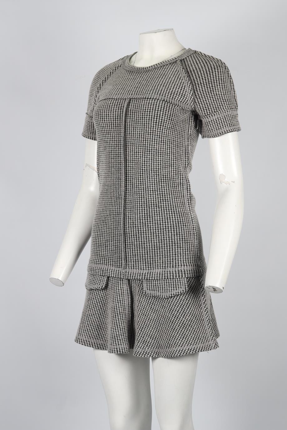 ISABEL MARANT ÉTOILE WOOL BLEND MINI DRESS FR 40 UK 12