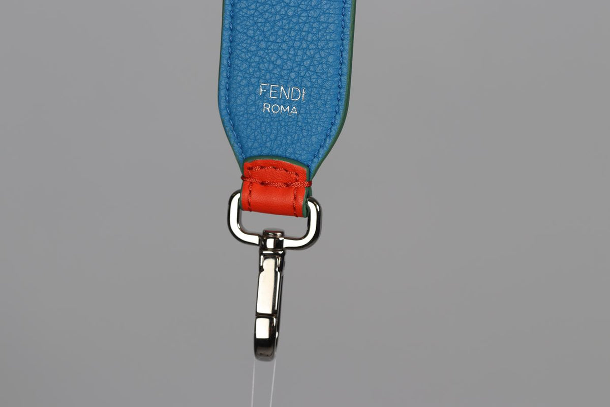 FENDI LEATHER BAG STRAP