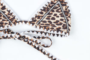 SAME SWIM BROWN BIKINI MEDIUM