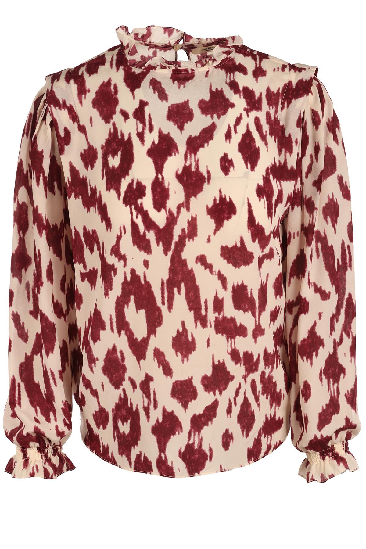 ISABEL MARANT ÉTOILE PURPLE SILK SHIRT FR 34 UK 6