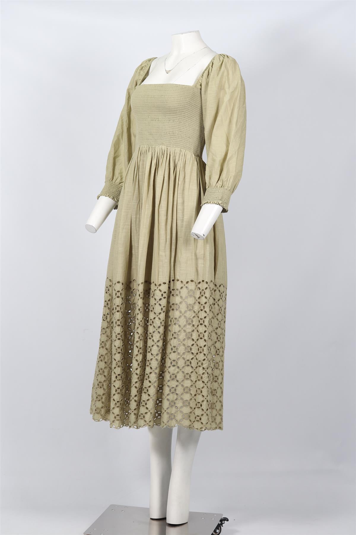 FREE PEOPLE COTTON MAXI DRESS SMALL