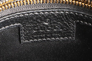 GUCCI BLACK BLONDIE MEDIUM GG LEATHER SHOULDER BAG