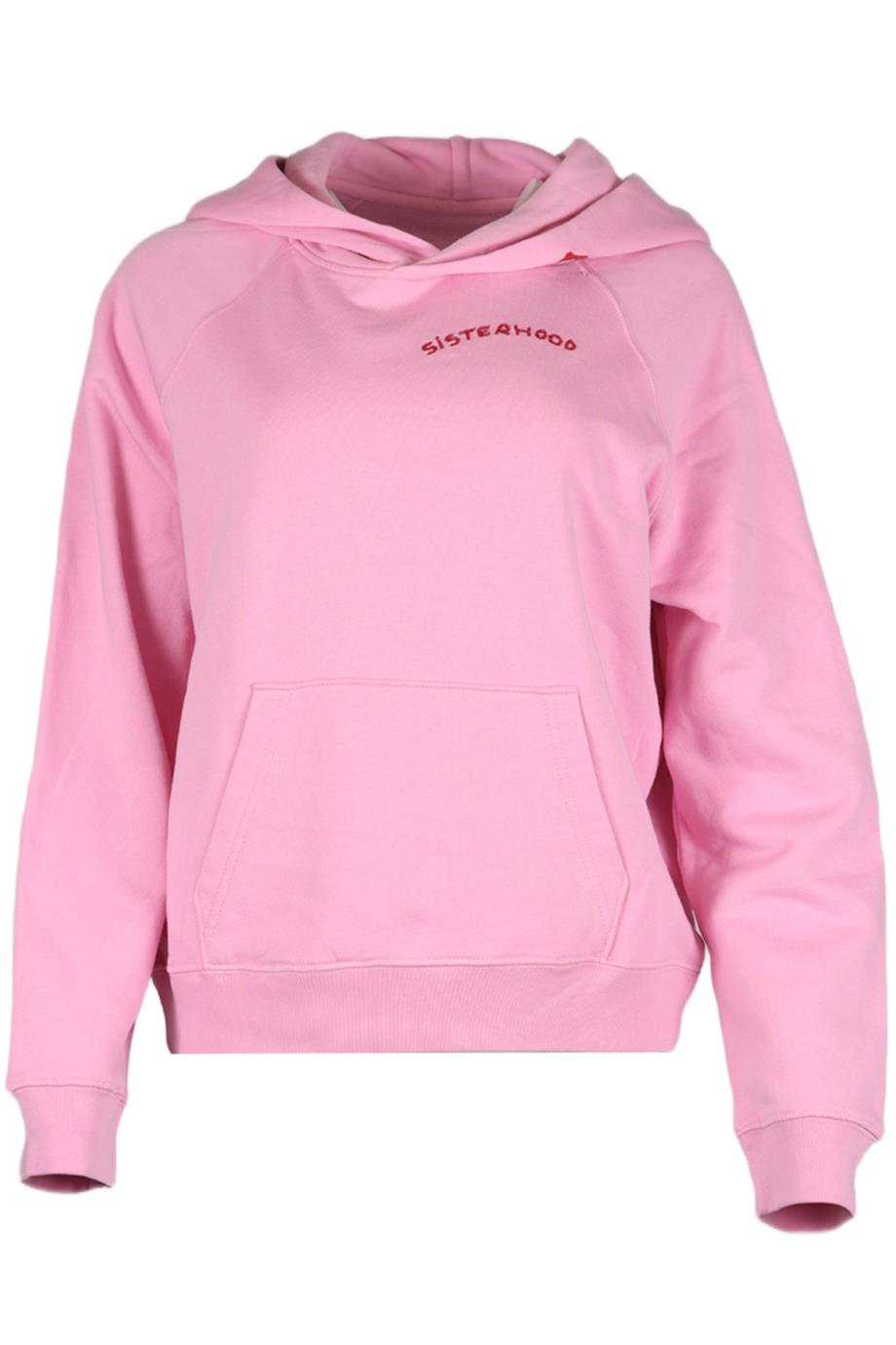 ZADIG AND VOLITARE PRINTED COTTON JERSEY HOODIE MEDIUM