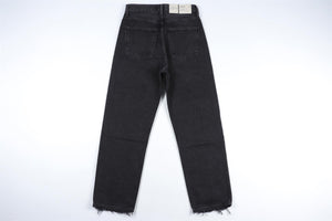 AGOLDE BLACK HIGH RISE STRAIGHT LEG JEANS W24 UK 6