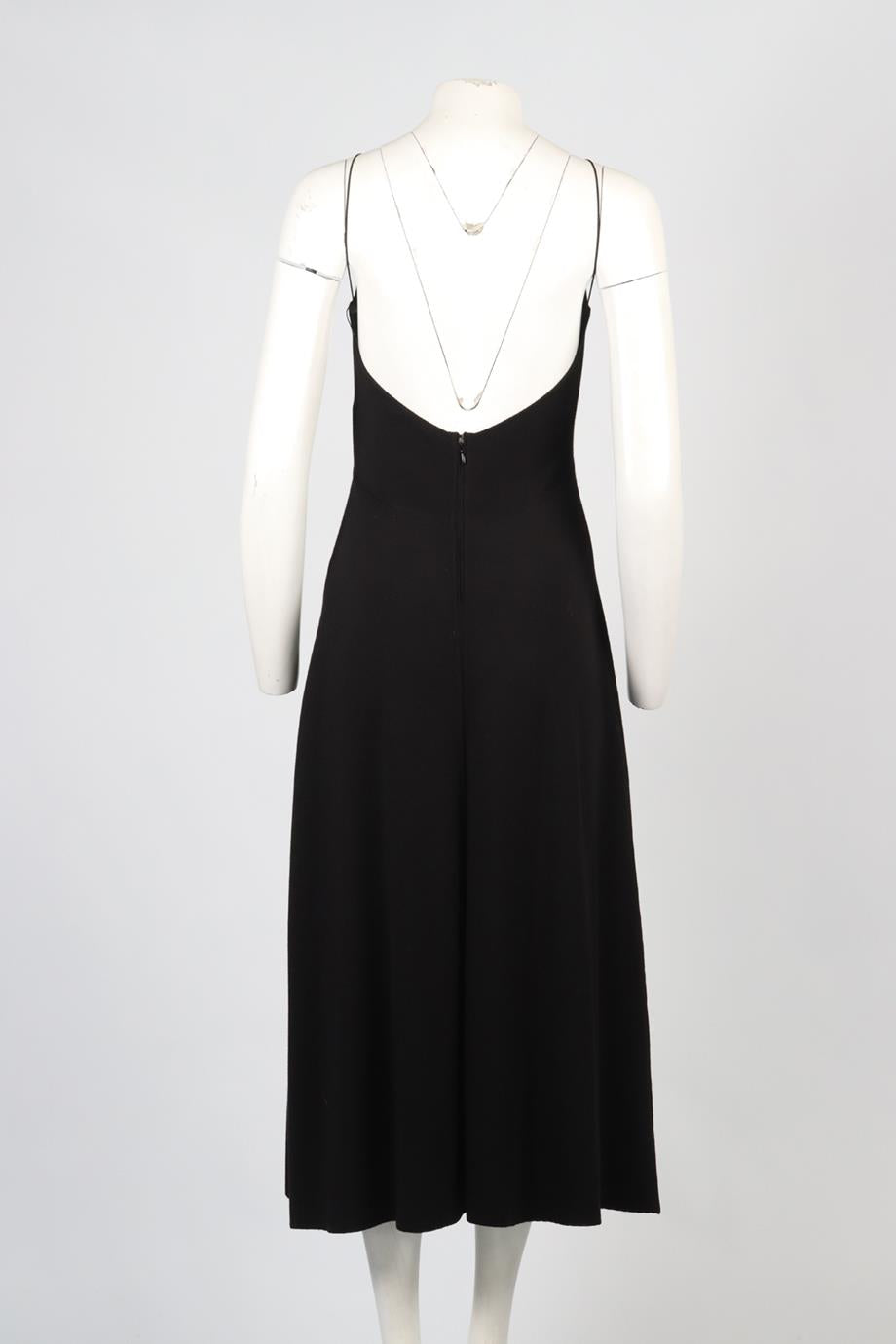 SAINT LAURENT WOOL MAXI DRESS MEDIUM