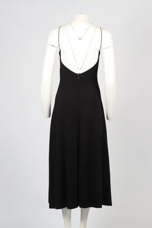 SAINT LAURENT WOOL MAXI DRESS MEDIUM