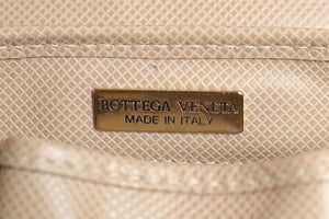 BOTTEGA VENETA BEIGE VINTAGE LEATHER BACKPACK