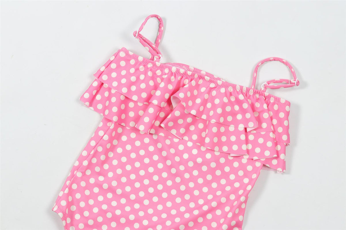MEILSSA ODABASH PINK KIDS GIRLS SWIMSUIT 6 YEARS