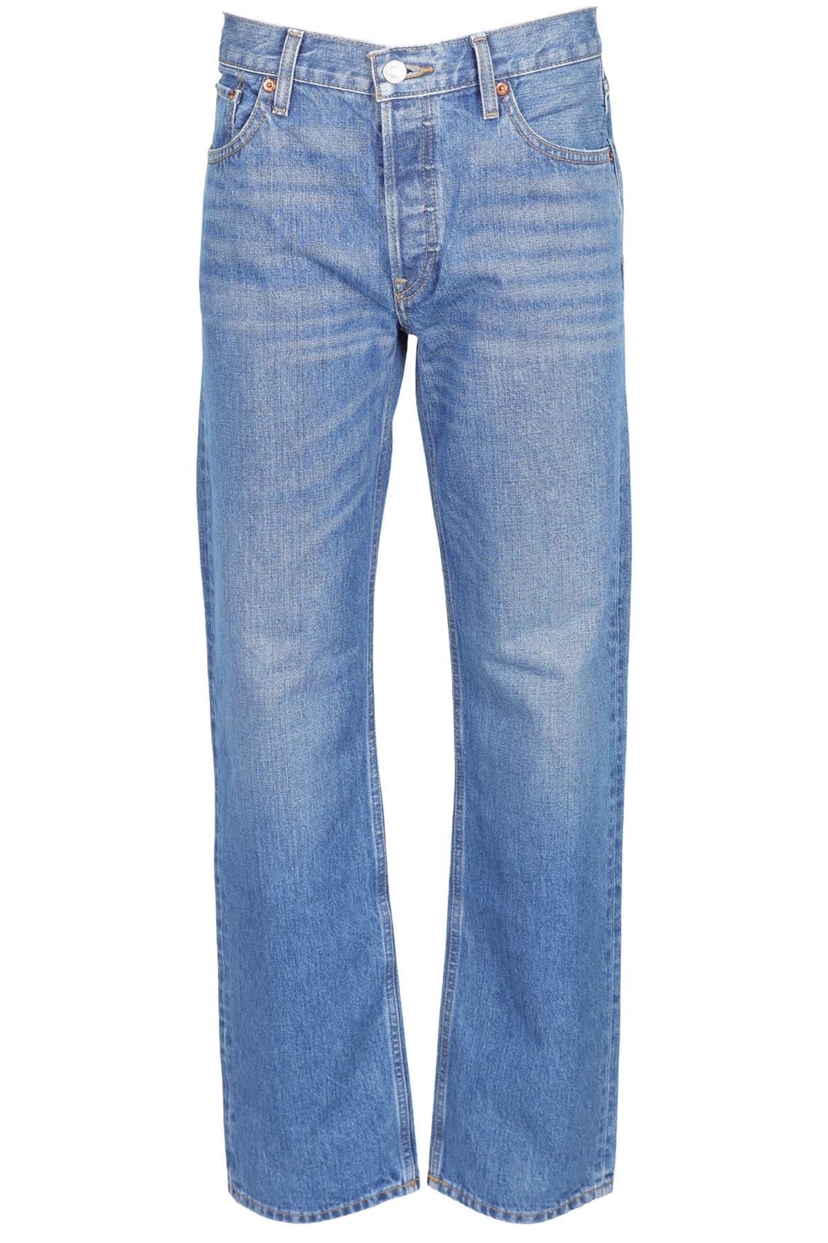 RE/DONE BLUE DENIM JEANS W24 UK 6