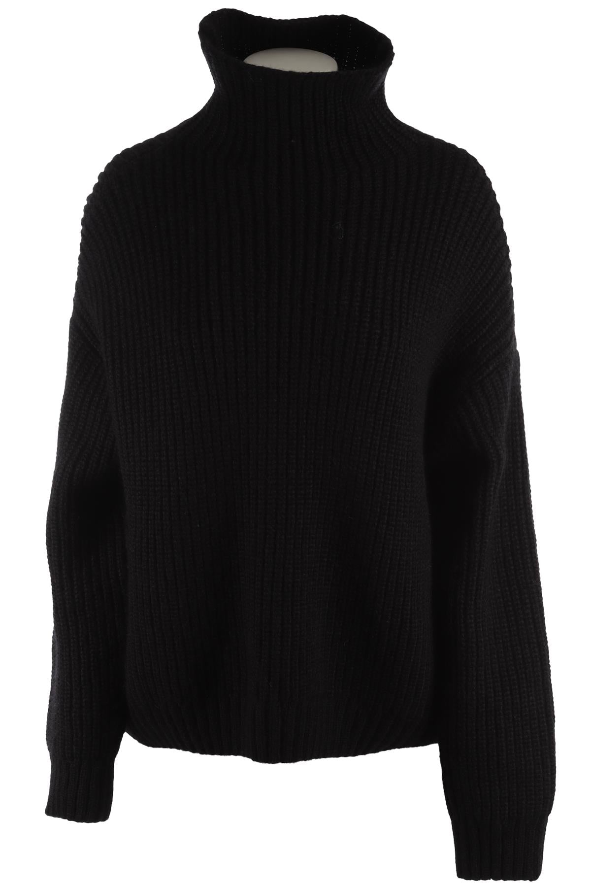 ANINE BING BLACK WOOL SWEATER SMALL