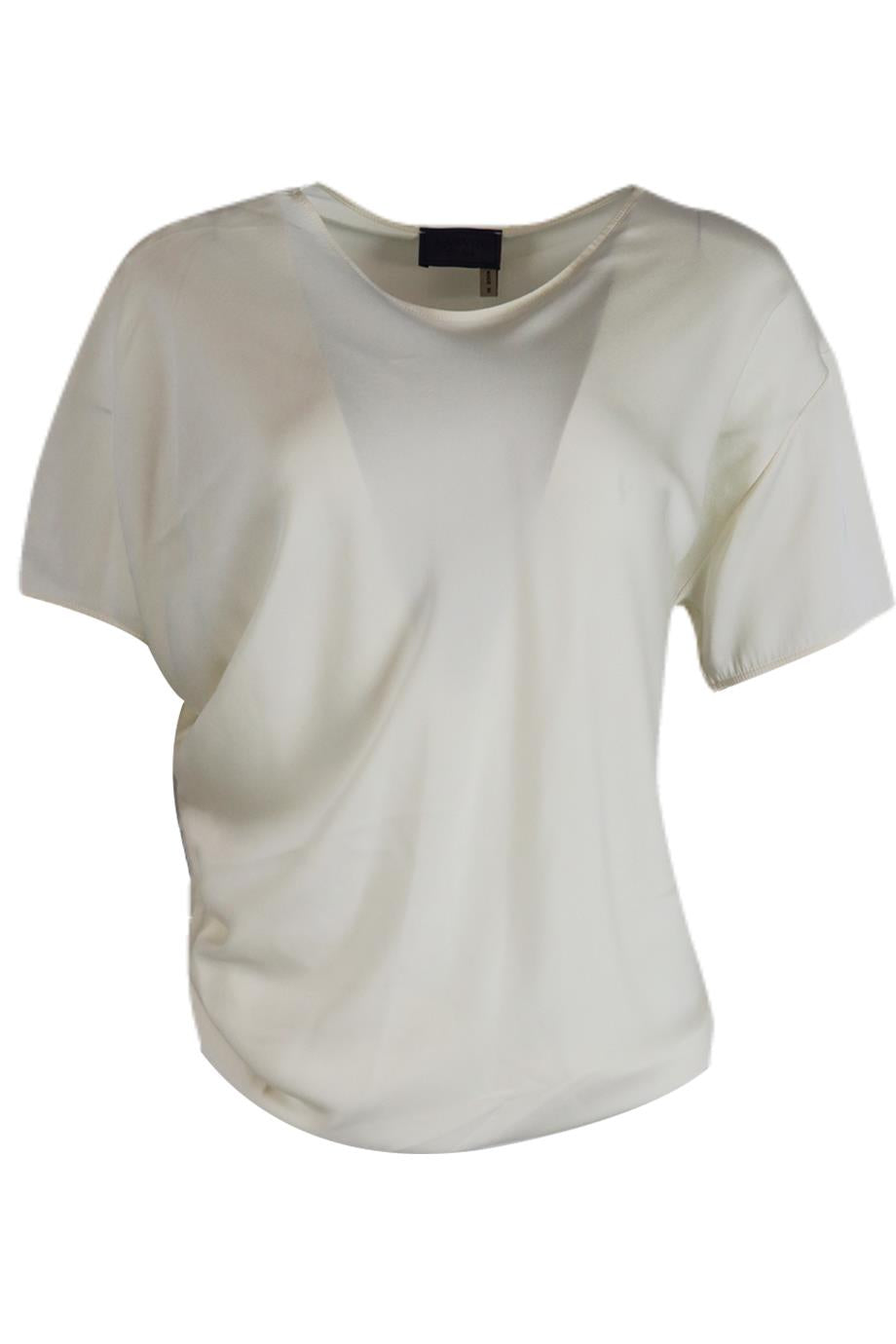 LANVIN SILK BLEND TOP FR 34 UK 6