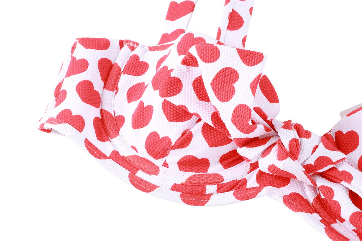 ALEXANDRA MIRO RED BIKINI SMALL