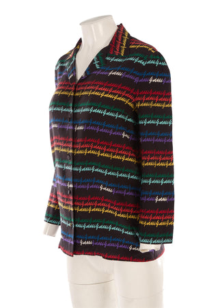 GUCCI MULTI SILK SHIRT IT 42