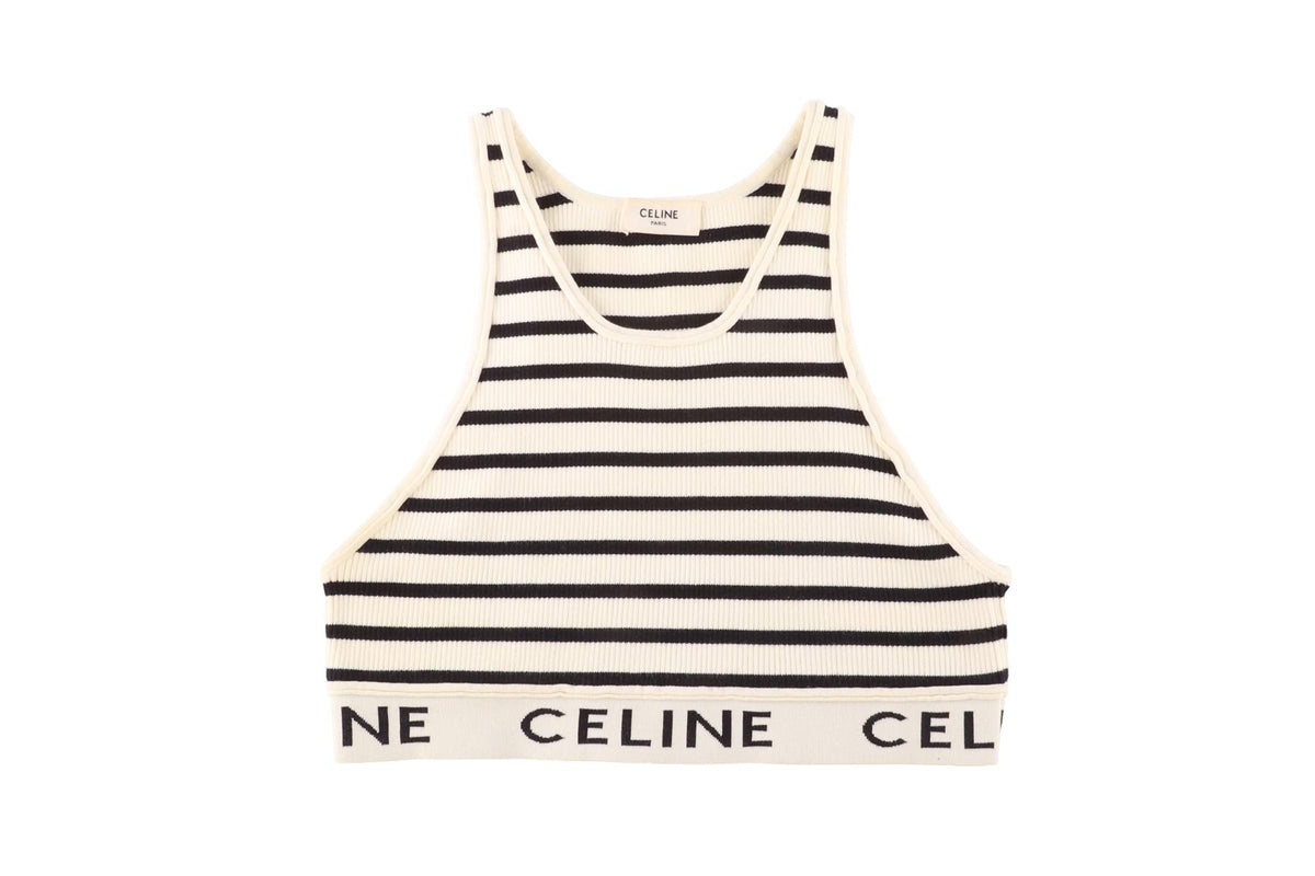 CELINE CREAM COTTON TOP SMALL