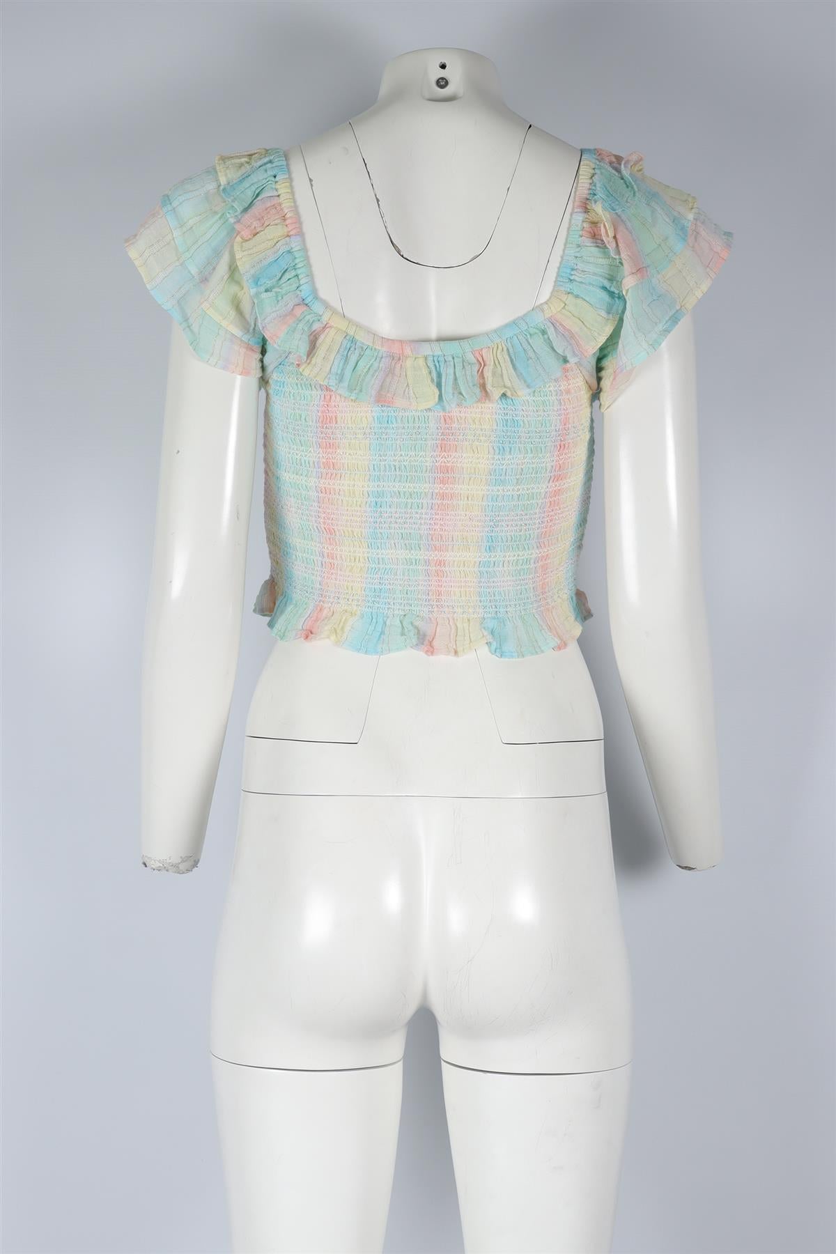 LOVESHACKFANCY MULTI COTTON TOP SMALL