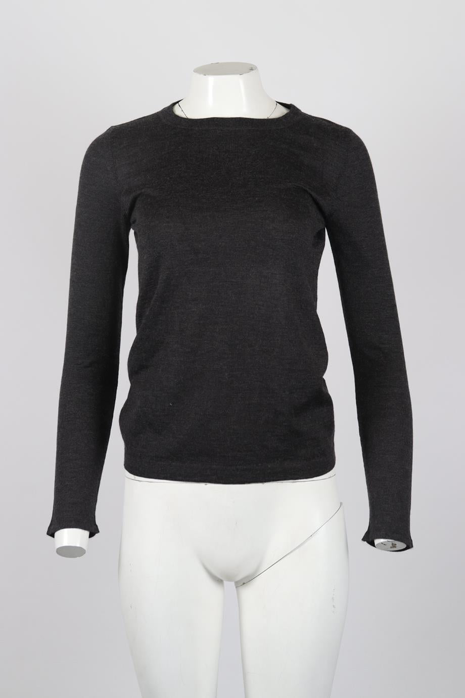 BRUNELLO CUCINELLI CASHMERE BLEND SWEATER MEDIUM