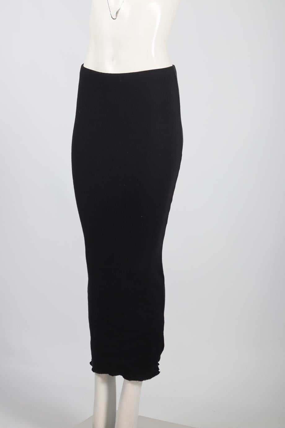 JAMES PERSE CASHMERE BLEND MAXI SKIRT UK 6