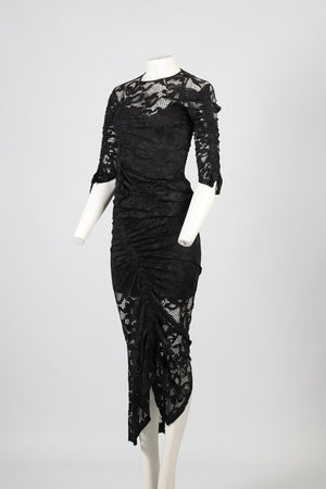 preen lace dress PREEN BY THORNTON BREGAZZI LACE MIDI DRESS SMALL
