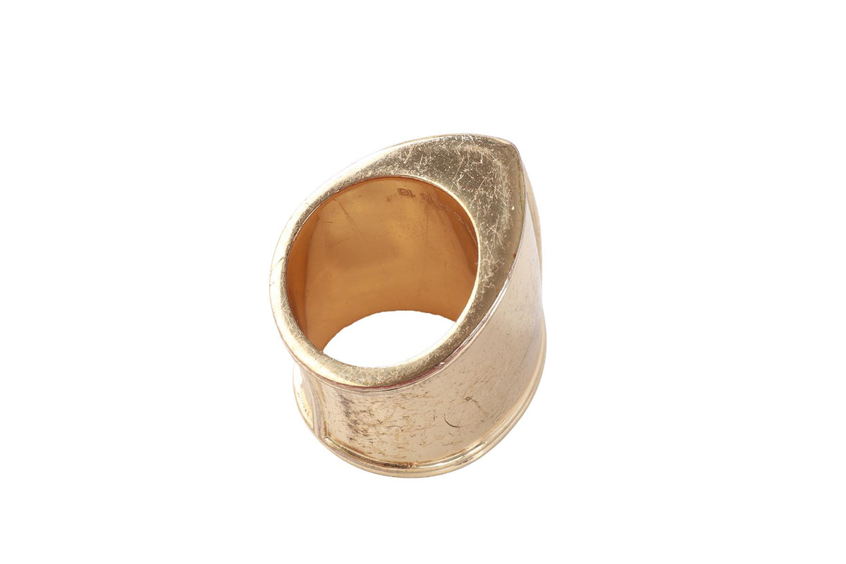 MAISON MARGIELA GOLD TONE RING