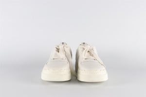 CHLOÉ WHITE LAUREN LEATHER SNEAKERS EU 36 UK 3 US 6