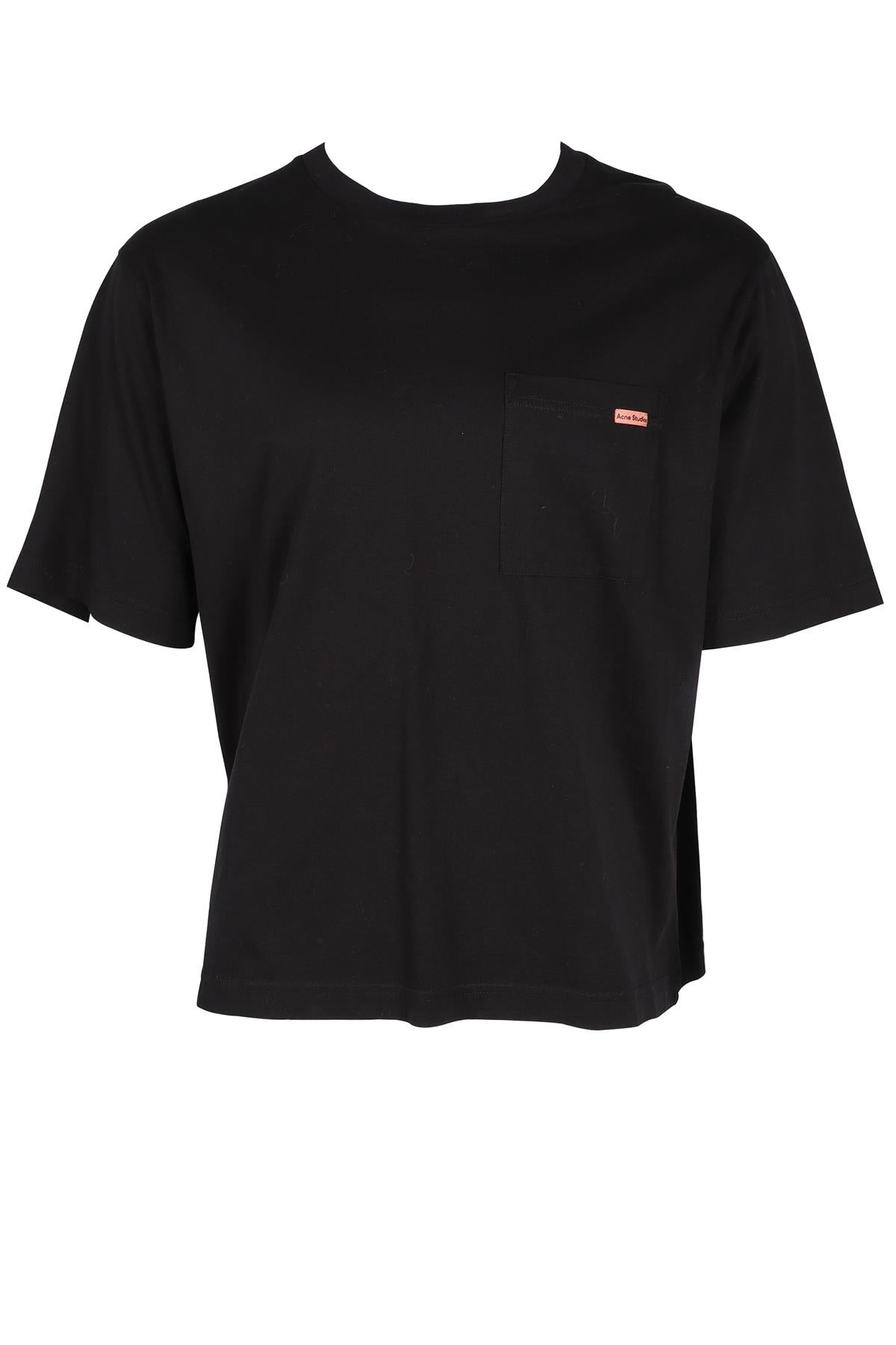 ACNE STUDIOS BLACK MEN'S COTTON T-SHIRT SMALL