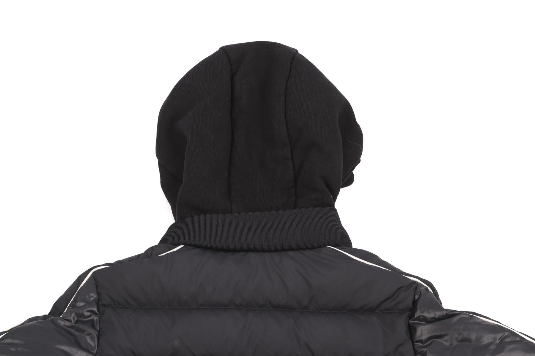 MONCLER BLACK KIDS BOYS JACKET 12 YEARS
