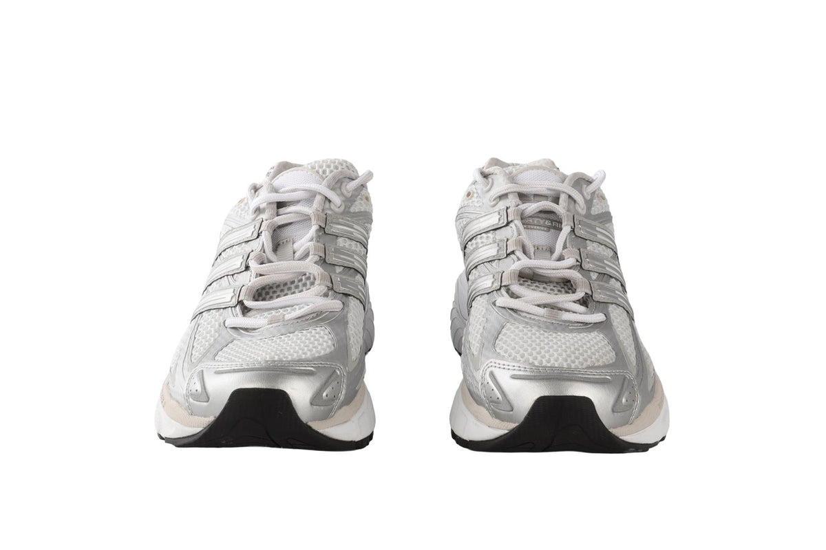 SPORTY & RICH X ADIDAS SILVER ADISTAR GREY SNEAKERS EU 40 UK 6.5 US 7