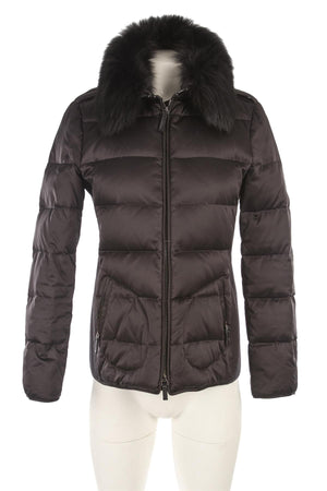 BURBERRY LONDON BLACK PADDED DOWN JACKET MEDIUM
