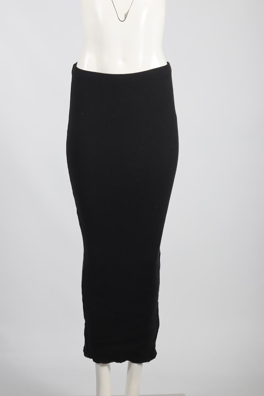 JAMES PERSE CASHMERE BLEND MAXI SKIRT UK 6