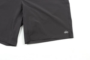 ALO YOGA BLACK MEN'S SHORTS LARGE