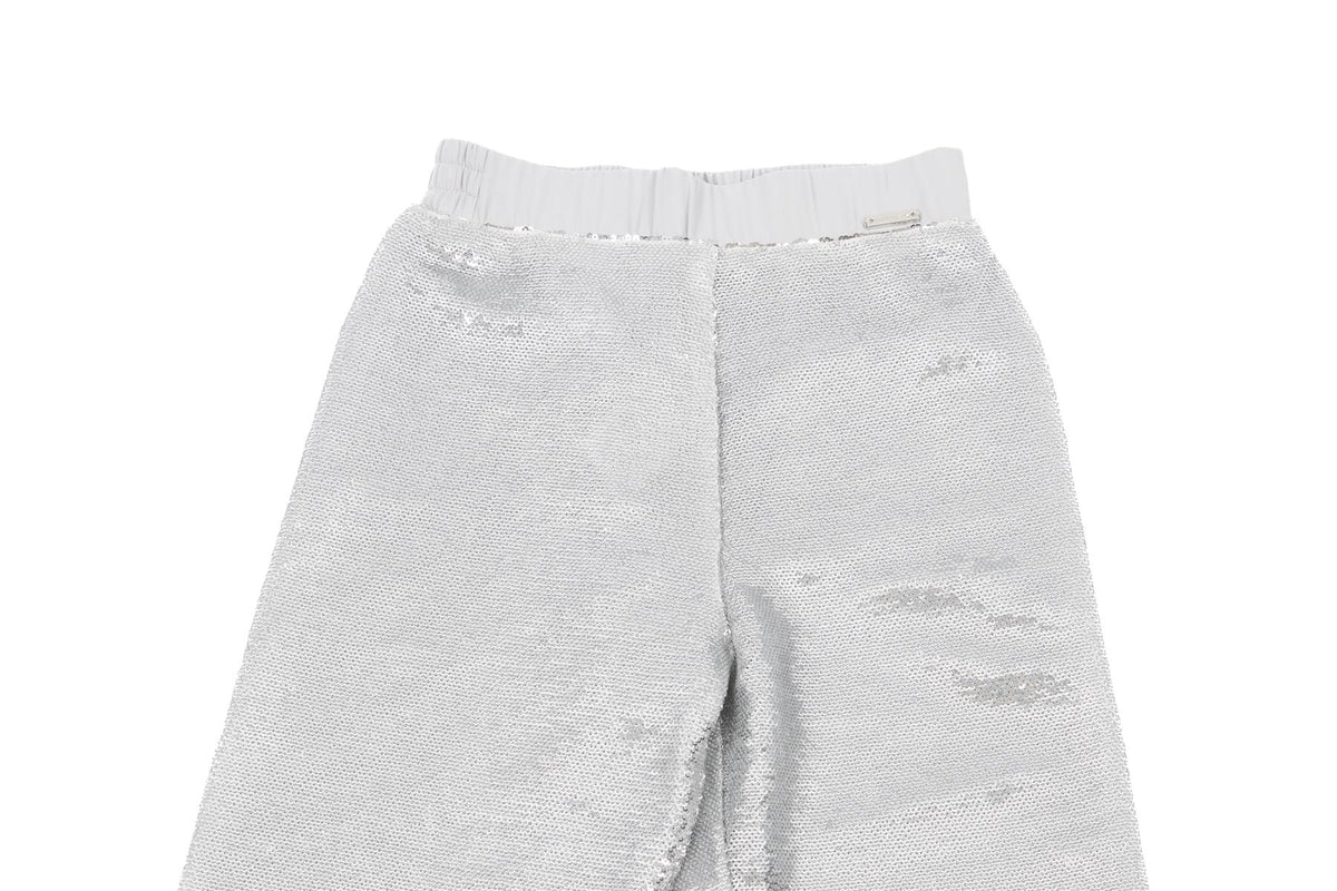 MONNALISA SILVER KIDS GIRLS PANTS 7 YEARS