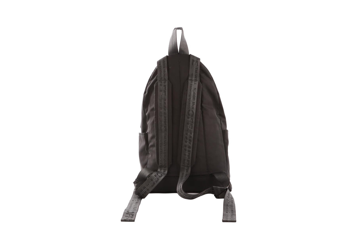 OFF-WHITE BLACK NYLON BACKPACK