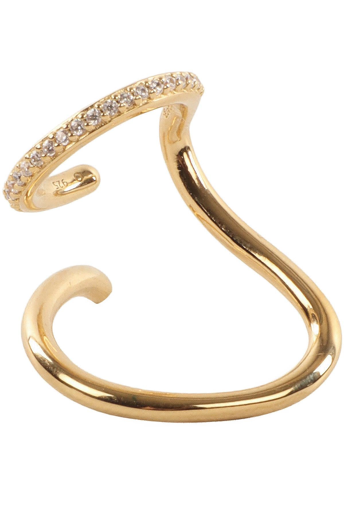 OTIUMBERG GOLD EARCUFF