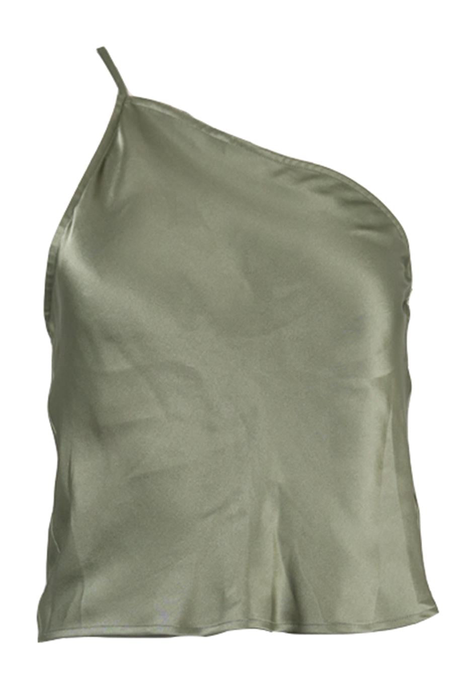 ANINE BING ONE SHOULDER TOP SMALL