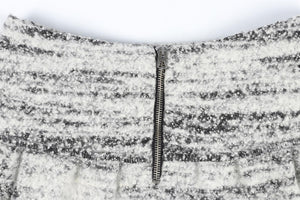 ISABEL MARANT GREY WOOL MINI SKIRT FR 36 UK 8