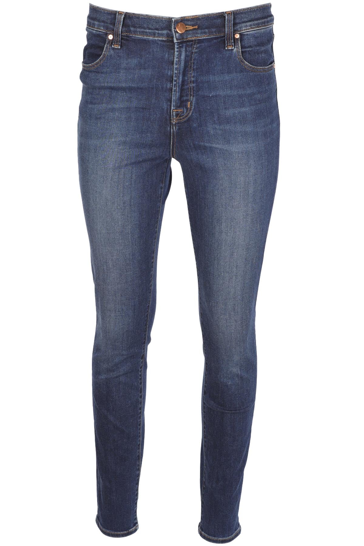 J BRAND BLUE DENIM HIGH RISE SKINNY JEANS W29 UK 10-12