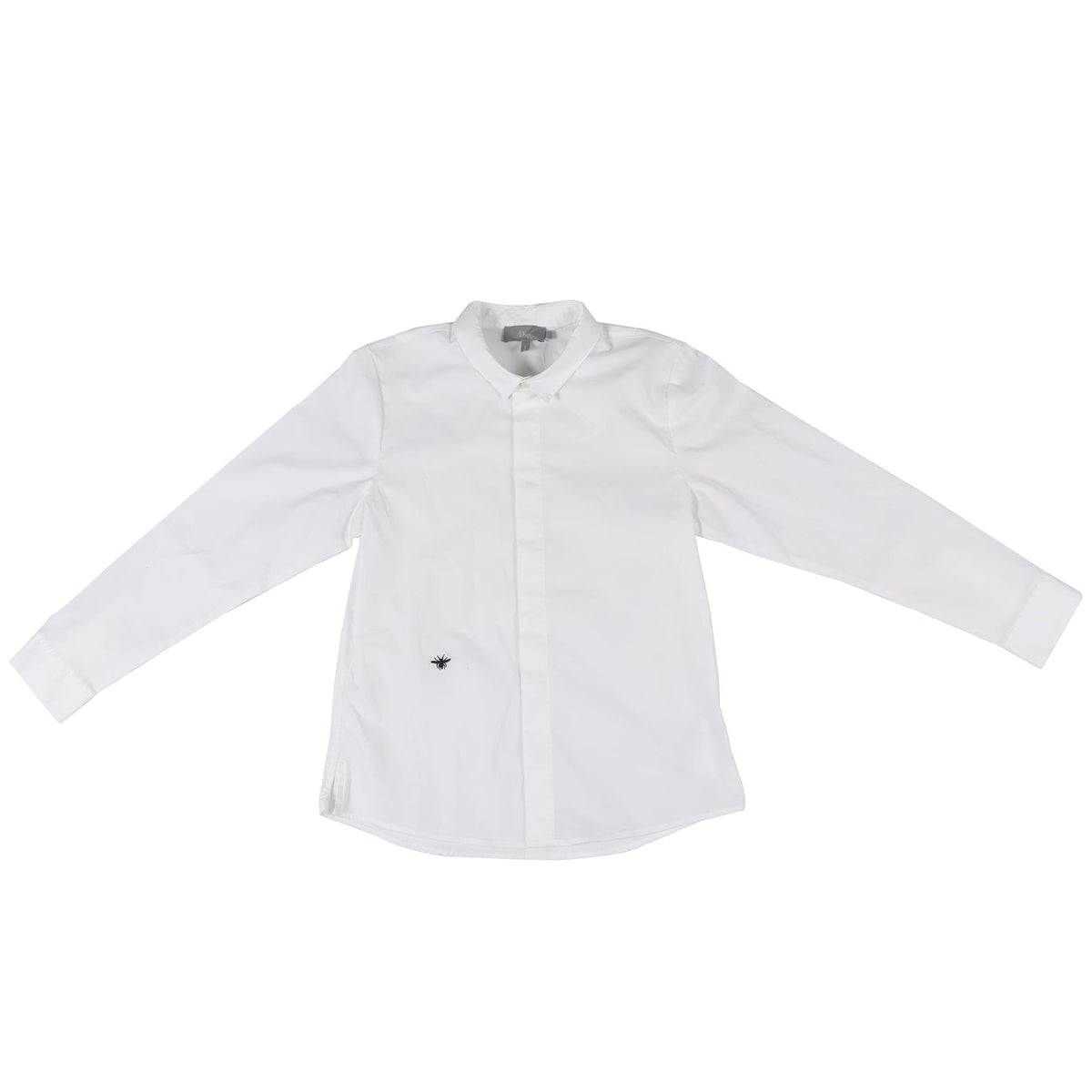 CHRISTIAN DIOR WHITE KIDS BOYS COTTON SHIRT 8 YEARS