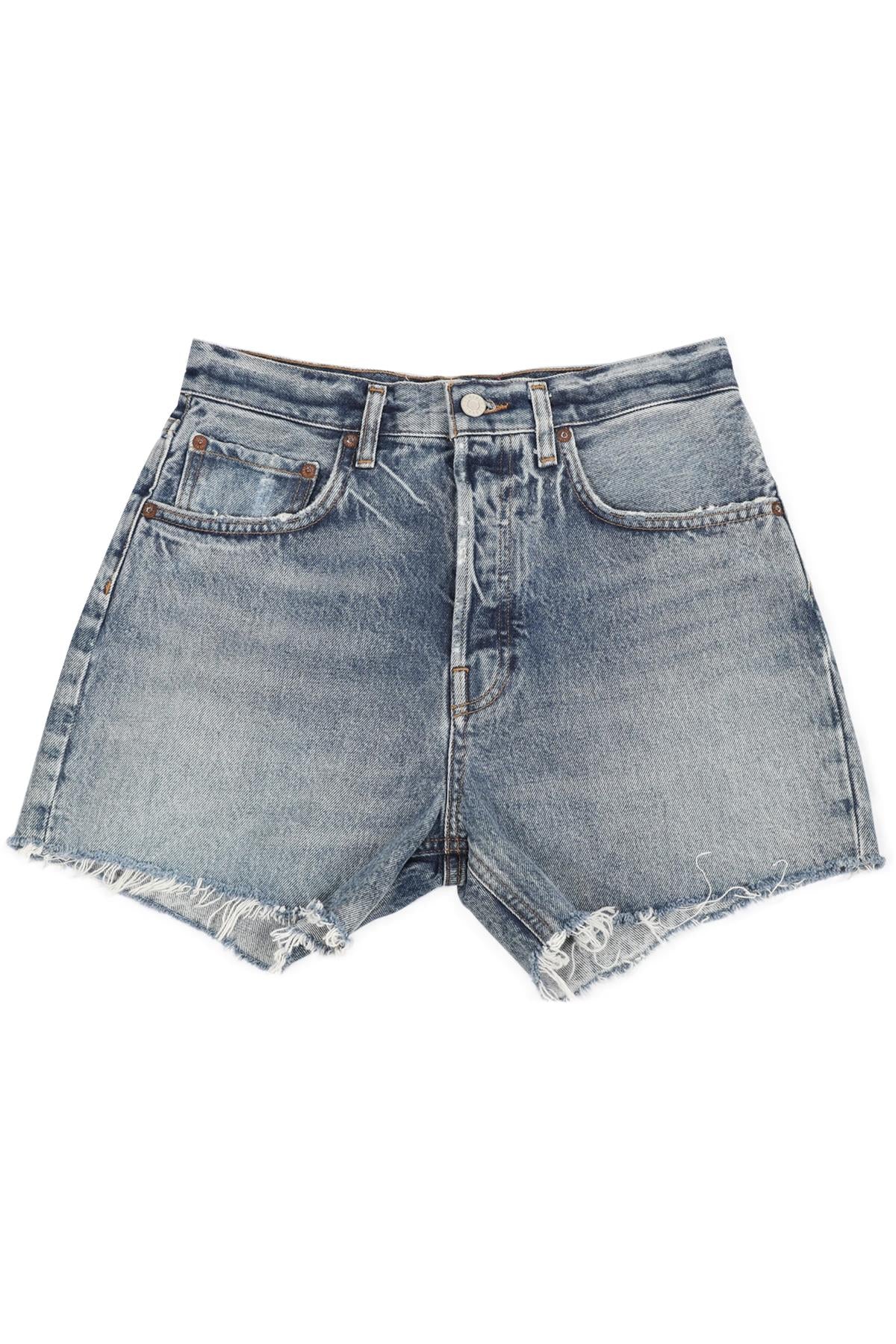 AGOLDE HIGH RISE DENIM SHORTS W27 UK 8-10