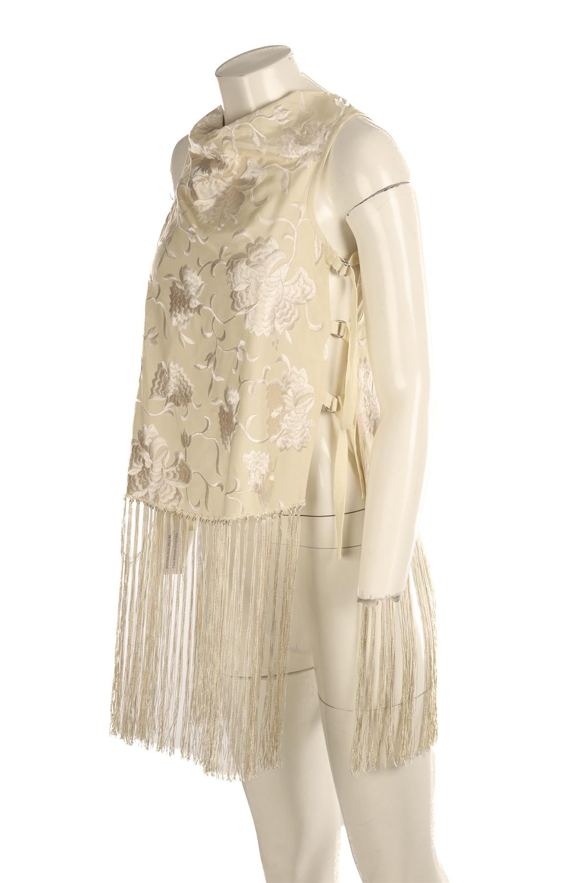 SEA NEW YORK IVORY SATIN TOP XXS
