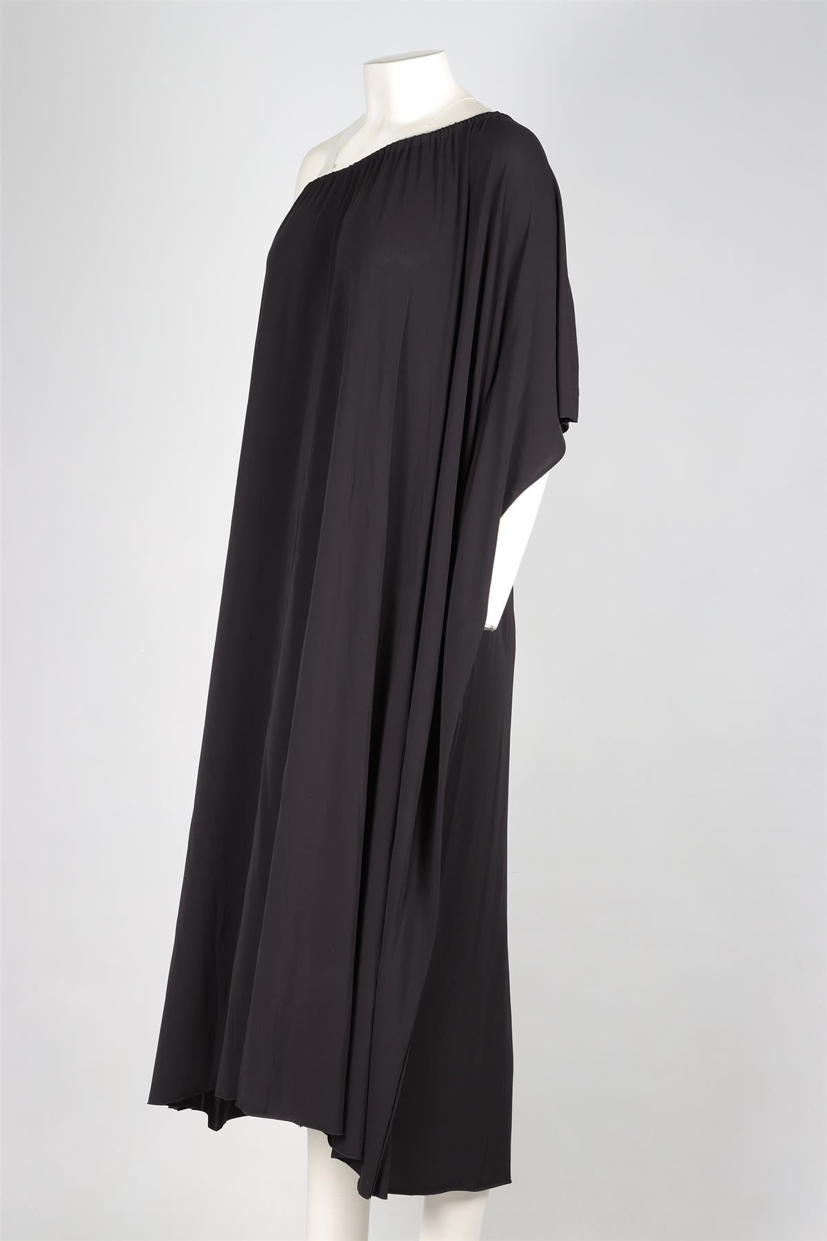 ERES BLACK JERSEY MAXI DRESS SMALL-MEDIUM