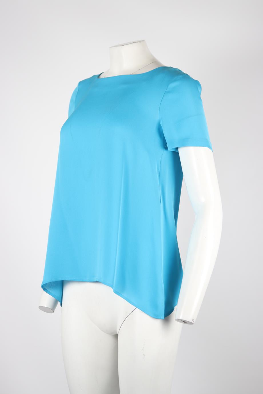 DIANE VON FURSTENBERG SILK TOP US 2 UK 6