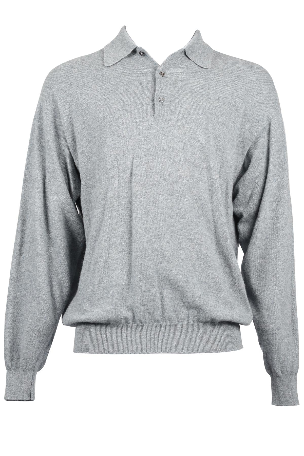GIORGIO ARMANI BLUE MEN'S CASHMERE SWEATER IT 52 UK 42