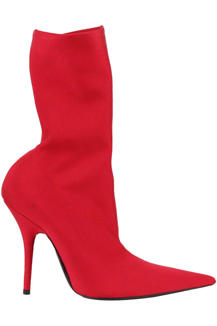 BALENCIAGA KNIFE STRETCH JERSEY ANKLE BOOTS EU 38 UK 5 US 8