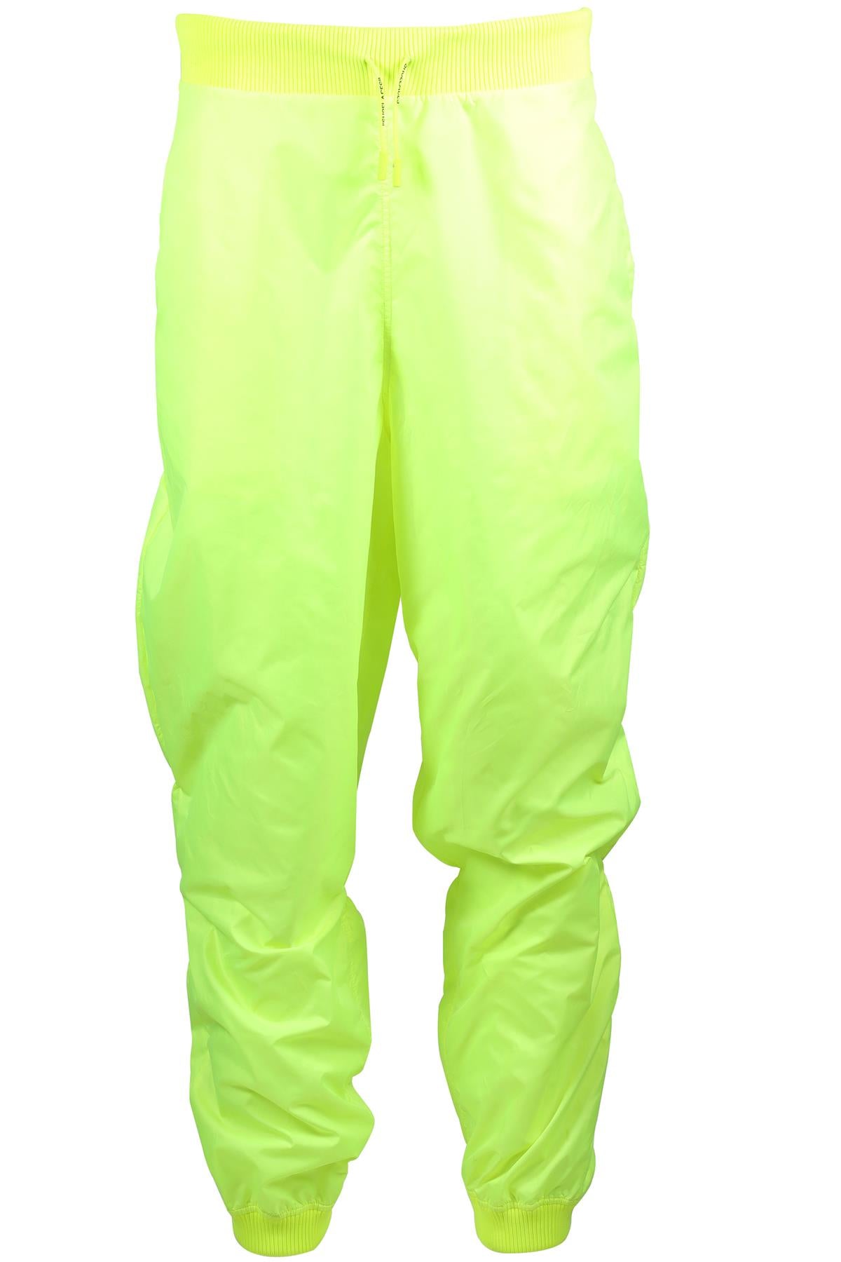 OFF-WHITE GREEN SHELL TAPERED PANTS IT 46 UK 14