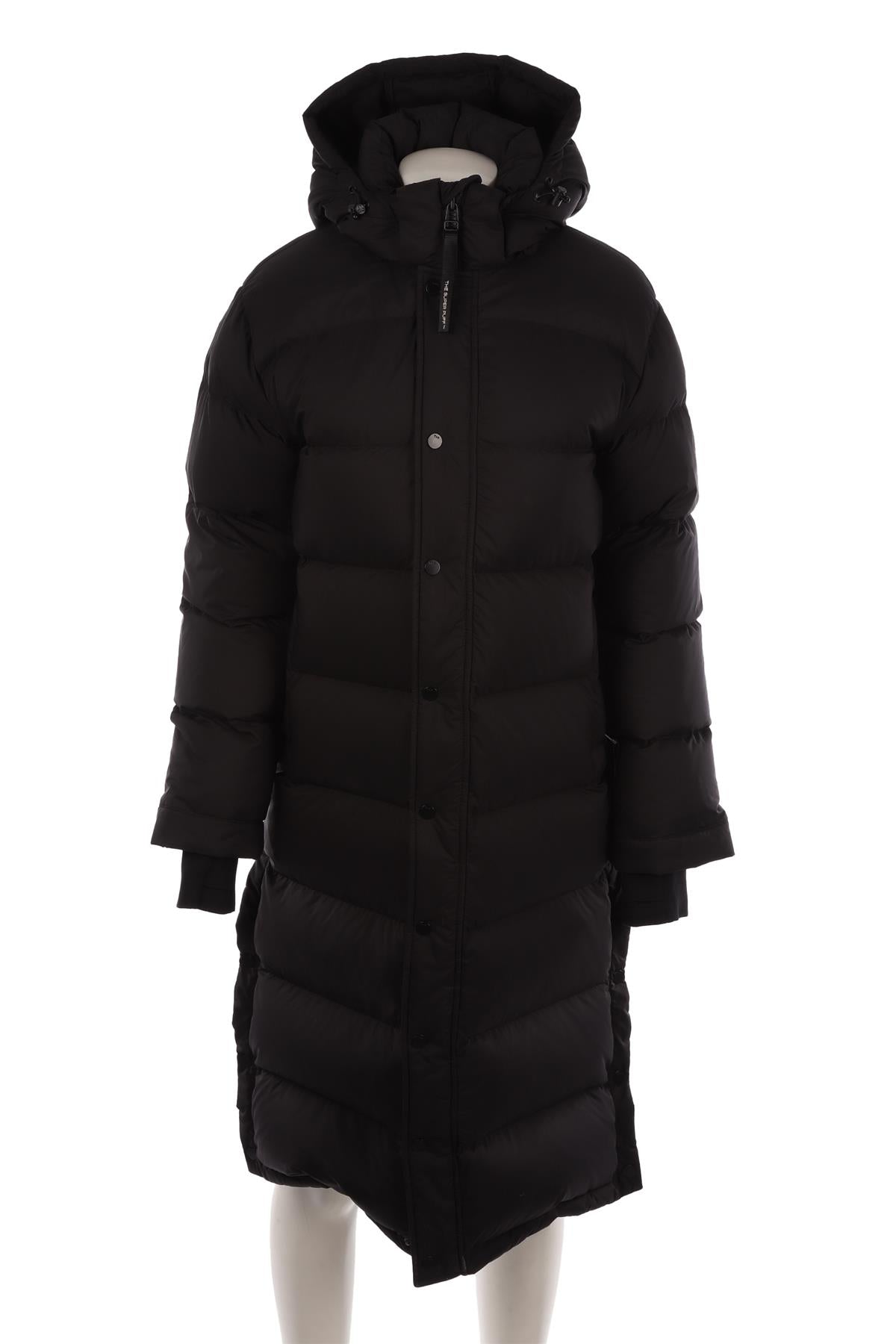 SUPER WORLD BLACK PADDED DOWN COAT SMALL