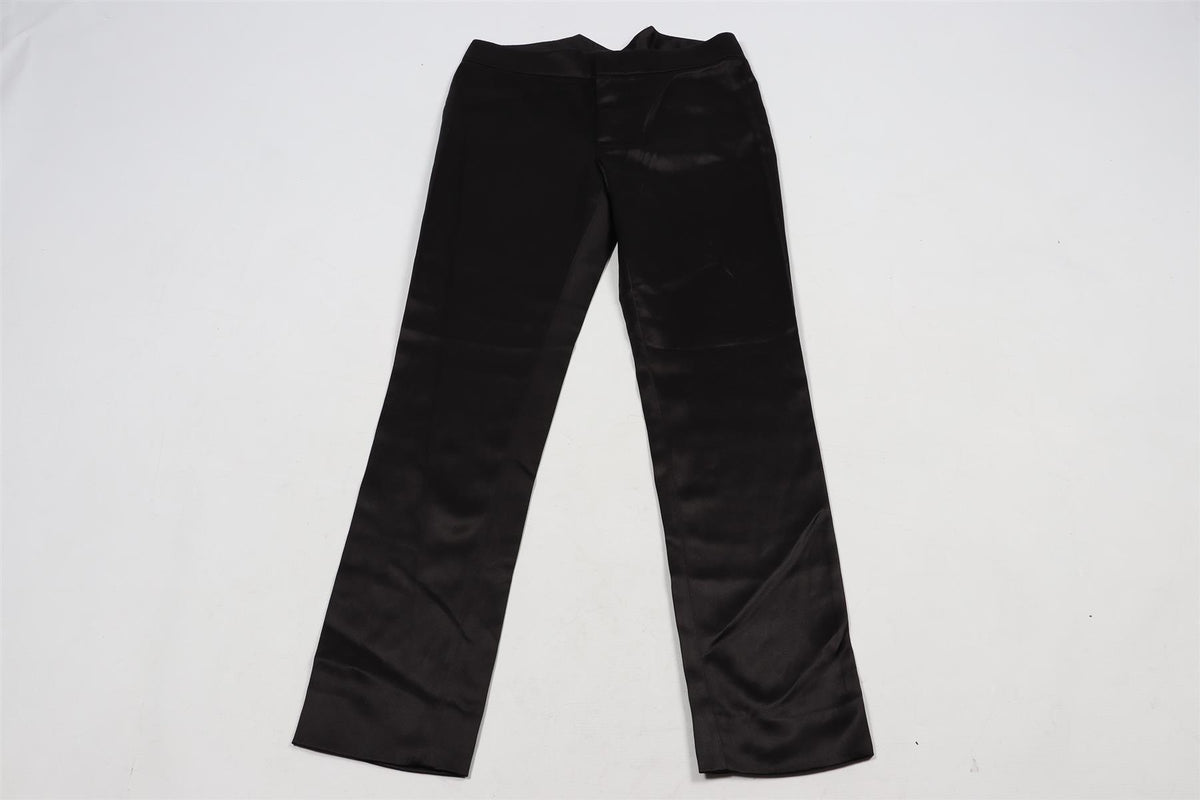 GUCCI VINTAGE SILK BLEND SKINNY PANTS IT 38 UK 6