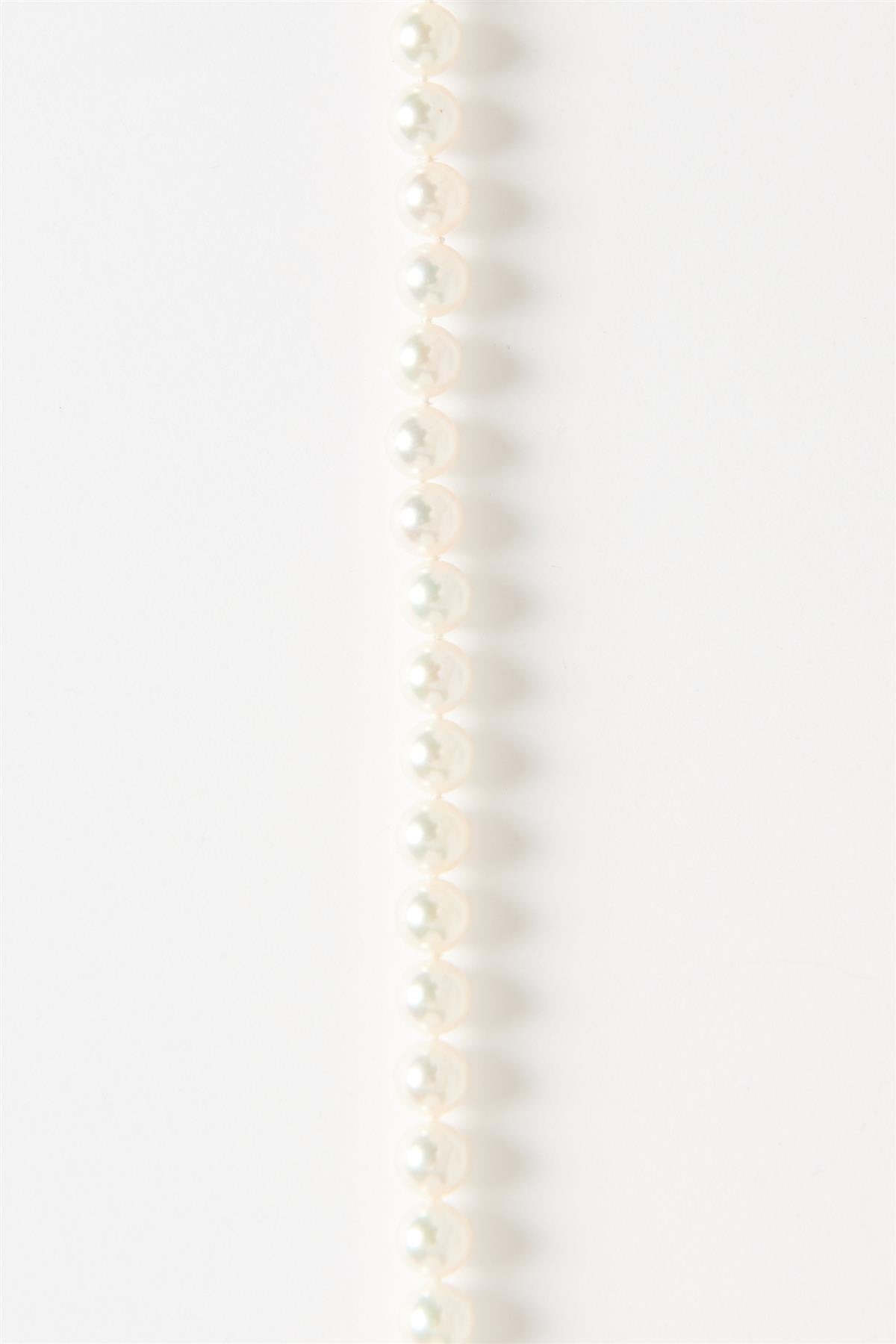 MIKIMOTO AKOYA CULTURED PEARL NECKLACE