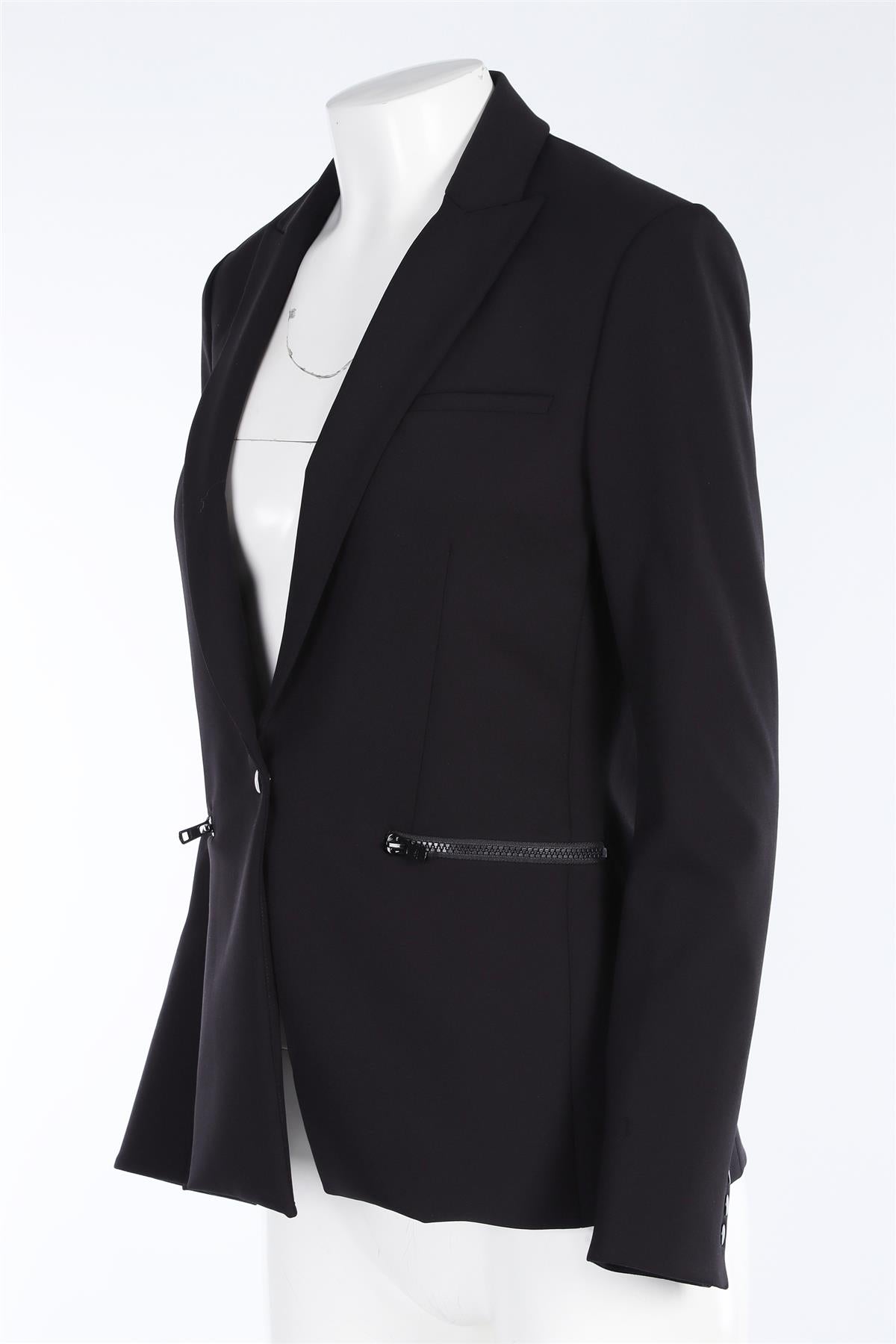 VERONICA BEARD BLACK JERSEY BLAZER US 6 UK 10